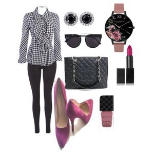 Fuchsia Audrey Brooke Heels